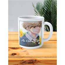 Ao Haru Ride Baskılı Kupa Bardak Kişiye Özel Model 1