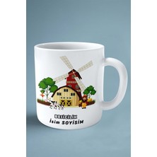 Besici Baskılı Kupa Bardak Çift Taraflı Baskı Kişiye Özel Model 7