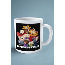 Undertale Oyun Baskılı Kupa Bardak Çift Taraflı Baskı Kişiye Özel Model 2