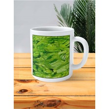 Marul Baskılı Kupa Bardak Kişiye Özel Desen 3