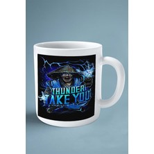 Mortal Kombat Oyun Baskılı Kupa Bardak Çift Taraflı Baskı Kişiye Özel Model 15