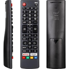 Dijitsu Uyumlu Webos Netflix ve Prime Video Tuşlu Mikrofonsuz LCD LED Tv Kumanda