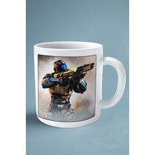 Shadow Gun Mobil Oyun Baskılı Kupa Bardak Çift Taraflı Baskı Kişiye Özel Model 4