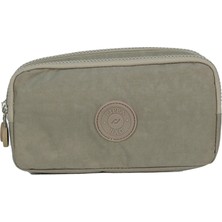 Pippa Yogi Iki Gözlü Kız Çocuk Krem Krinkıl Kumaş Kalem Çantası/kalemlik - KK975-3