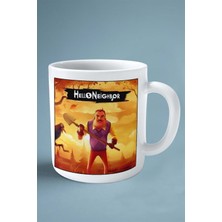 Hello Neighbor Mobil Oyun Baskılı Kupa Bardak Çift Taraflı Baskı Kişiye Özel Model 9
