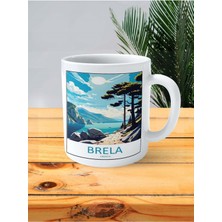 Brela Baskılı Kupa Bardak Kişiye Özel Desen