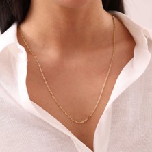 Unisex Altın Zincir