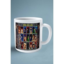 Mortal Kombat Oyun Baskılı Kupa Bardak Çift Taraflı Baskı Kişiye Özel Model 32