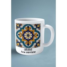 Çinici Çini Meslek Baskılı Kupa Bardak Çift Taraflı Baskı Kişiye Özel Model 2
