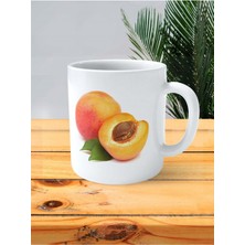 Kayısı Baskılı Kupa Bardak Kişiye Özel Model 1