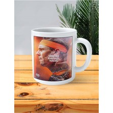 Rafael Nadal Baskılı Kupa Bardak Kişiye Özel Desen 1