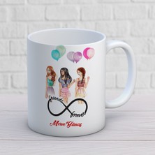 Kişiye Özel Sonsuza Kadar Arkadaşlarım Friends Forever Kupa Bardak