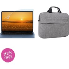 ZDN Case Lenovo Yoga Pro 9i Gen 8 (16, Intel) 16'' Gri Unisex Omuz Askılı Laptop Çantası ve Ekran Koruyucu
