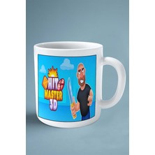 Hit Master 3D Mobil Oyun Baskılı Kupa Bardak Çift Taraflı Baskı Kişiye Özel Model 2