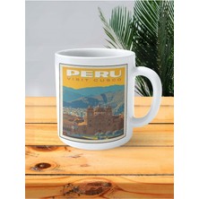 Peru Baskılı Kupa Bardak Kişiye Özel Desen 2