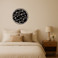 Cepte Toptan Pizza Sanatı Logosu Tablosu - DROPX2816-3030