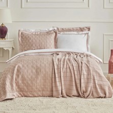 Karaca Home Bride Carina 80 Tel %100 Pamuk 8 Parça Evlilik Paketi Pudra