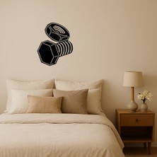 Endüstriyel Somun ve Cıvata Duvar Tablosu - DROPX3045-4137