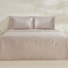 Karaca Home Felves %100 Pamuk Çift Kişilik Nevresim Takımı Açık Gri