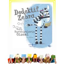 Türkiye İş Bankası Yayınları Dedektif Zebra ve Kayıp Kurabiyelerin Gizemi - Çocuk - Okul Öncesi, Çocuk - Resimli Kitaplar