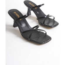 Jessi Kadın Rahat Topuklu Terlik ve Sandalet