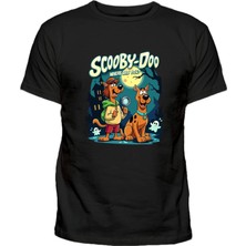 Scooby Doo Where Are You Baskılı Pamuklu Çocuk Tshirt