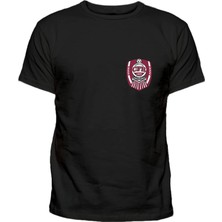 Cfr Cluj 1907 Kulüp Logo Baskılı Pamuklu Tshirt