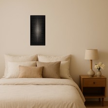 Geometrik ve Çiçek Desenli Mdf Dekoratif Tablo - MONAS2387-7981