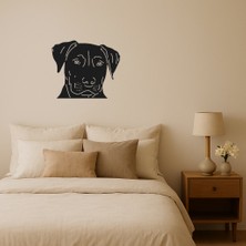 Modern Köpek Yüzü Mdf Duvar Dekoru - MONAS1903-9374