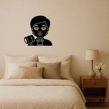 Yargıç Kadın Emoji Dekoratif Tablo - MONAS9088-7165