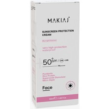 Makiaj® 50+Spf Güneş Koruyucu Yüz Kremi