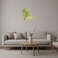 Modern Kelebek Altın Aynalı Tablo - Model 22 - MONAS4703-5882
