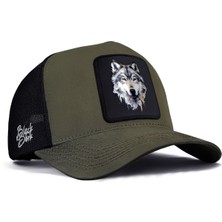 BlackBörk Haki-Siyah Şapka (Cap)