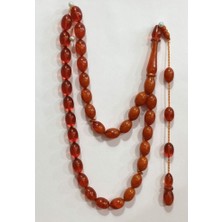 Sıkma Kehribar Kapsül Modeli Usta Işçilik Tespih