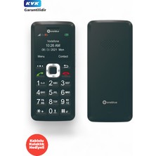 DS01 Tuşlu Cep Telefon - Kamerasız, Büyük Tuşlu, Type-C Şarj, Fm Radyo, Bluetooth,Kablolu Kulaklık Hediyeli,Yaşlılar,Çocuklar ve Askerler İçin Uygun