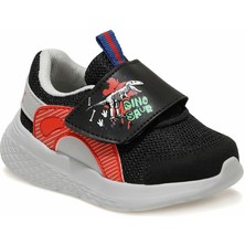 Kinetix Strenx 1FX Erkek Çocuk Siyah-A.Gri-Kırmızı Günük Sneaker
