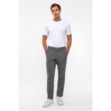 Siyah Regular Armürlü Pantolon