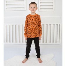 Erkek Çocuk Pijama Takım Baskılı
