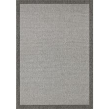 Eko Halı Mono MNO05 Antrasit Black Yumuşak Dokulu Makinede Yıkanabilir Sisal Görünümlü Üst Kalite Kilim