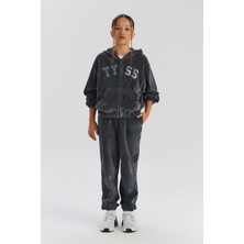 Bg Store Kız Çocuk Antrasit Eşofman Altı