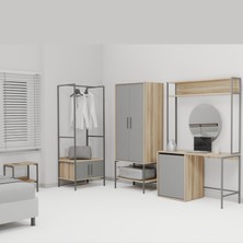 Lagomood Modulago Maxi Otel Mobilya Takımı Antrasit Ceviz