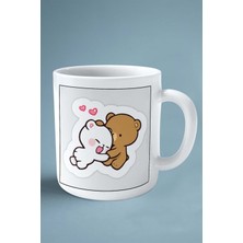 Sevgililer Günü Sevgili Kişiye Özel Baskılı Kupa Bardak Çift Taraflı Baskı Model 160