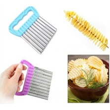 Chips Chopper Şekilli Sebze ve Meyve Dilimleyici