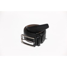 The Booss %100 Deri 3.5 cm Tbk 017 Siyah