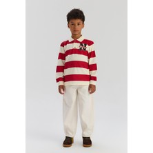 Bg Store Erkek Çocuk Çizgili Sweatshirt