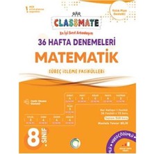 Okyanus 2026 8. Sınıf Matematik Classmate 36 Hafta Denemeleri