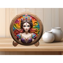 Altınuç Art Design Ahşap Masaüstü Uv Baskılı Dekoratif Tablo V6