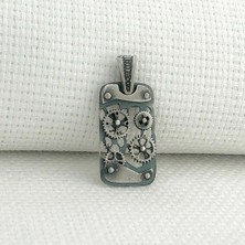 Takılingo 925 Ayar Gümüş Mekanizma Model Kolye Ucu