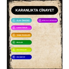 6lı Paket Premium Versiyon Dedektif Oyunu Çözülemeyen Davalar