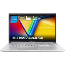 Asus Vivobook 15 X1502VA-NJ871V1 Intel Core I5-13420H 16GB 512GB SSD 15.6 Inç Full Hd 60Hz Freedos Taşınabilir bilgisayar